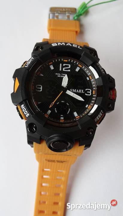 Sportowy zegarek SMAEL pomarańczowy Zegarki Zegarki Gorzów Wielkopolski