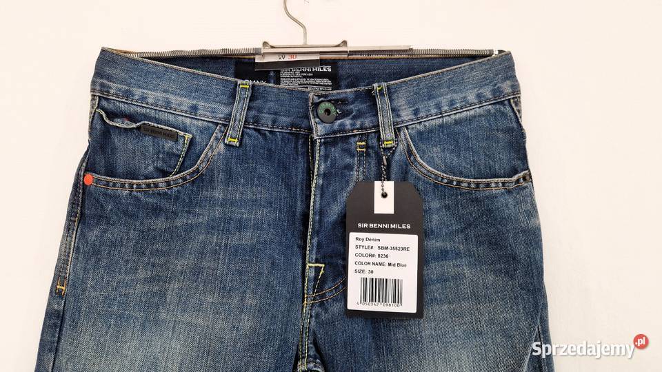 Nowe spodnie jeans Sir Benni Miles W30 S Regular sprzedam