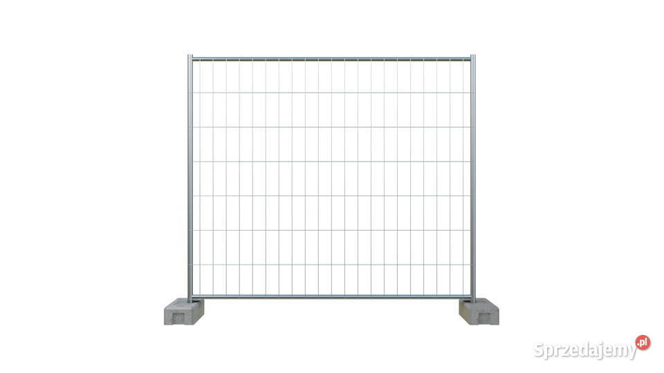 Ogrodzenie budowlane ażurowe Short krótkie 200 x Szczecin