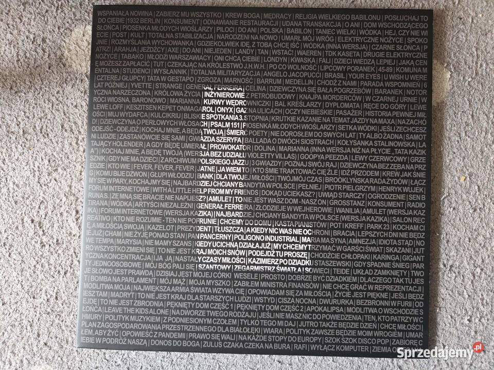 Płyty winylowe nowe limitowane autografy Kult