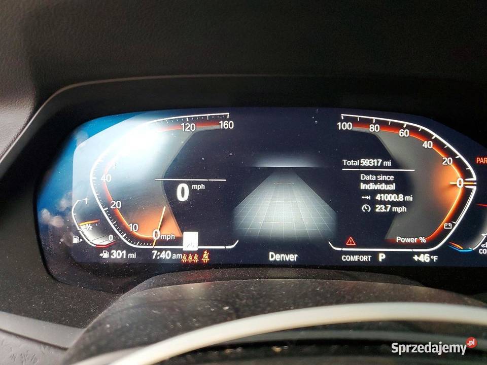 2021 BMW X5 XDRIVE40I czarny Częstochowa