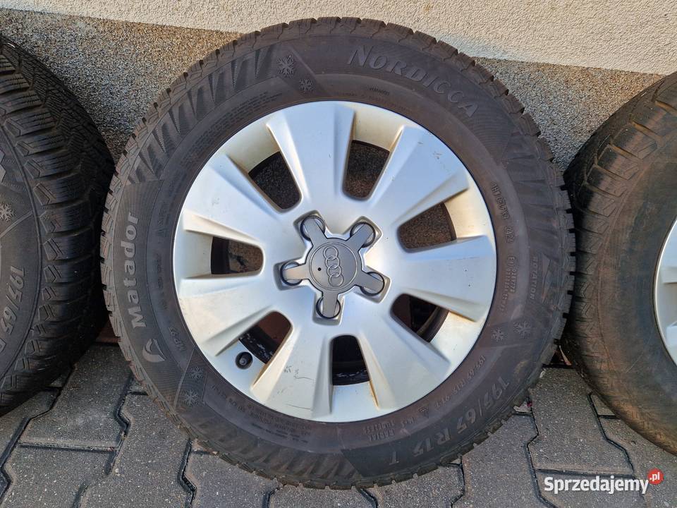 Felgi Koła Audi A3 8P VW Golf 5x112 ET47 Zima 15 Pińczów sprzedam