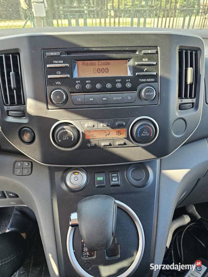 Nissan nv200 elektryk 40 kvh zasieg 250 klima bluetooth podkarpackie Tarnobrzeg