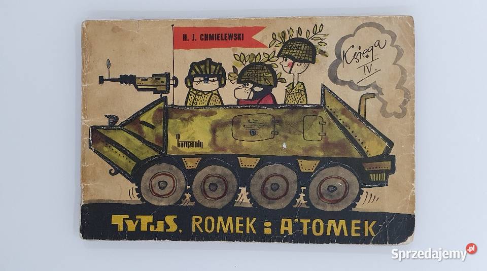 TYTUS Romek I Atomek Księga 4 Wydanie 3 1976 Komiksy Kędzierzyn-Koźle