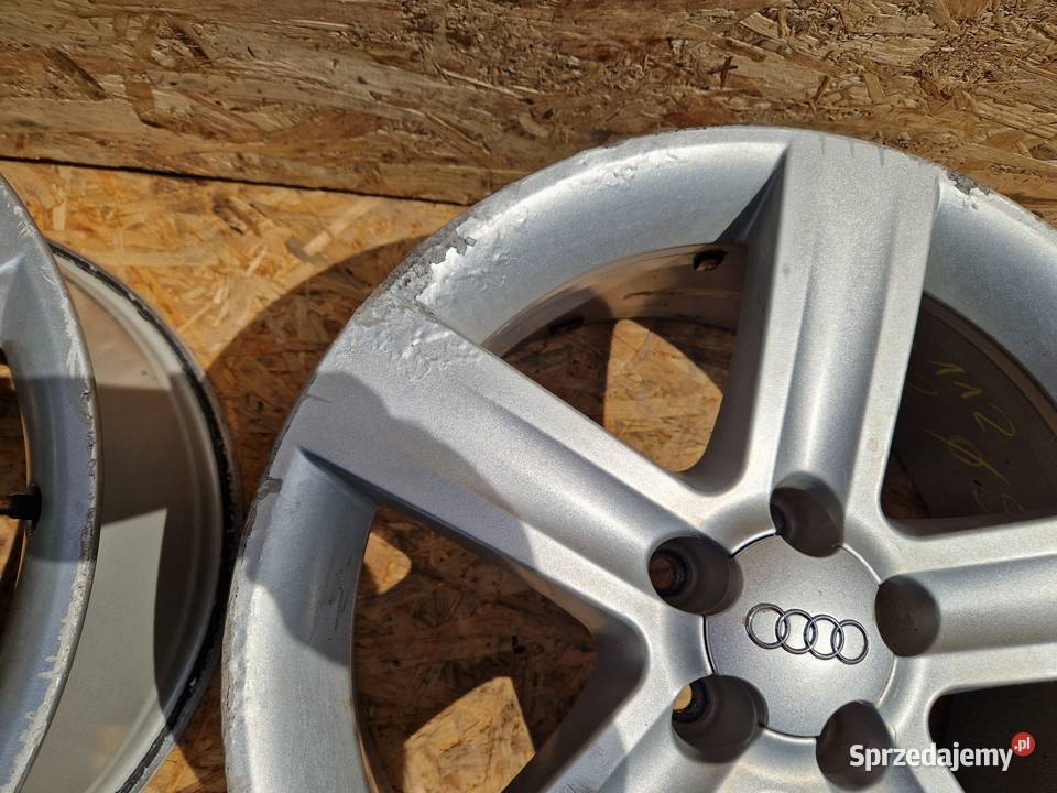 AUDI 75X17 FI 571 FELGI ALUMINIOWE ET32 KOMPLET Słowikowo