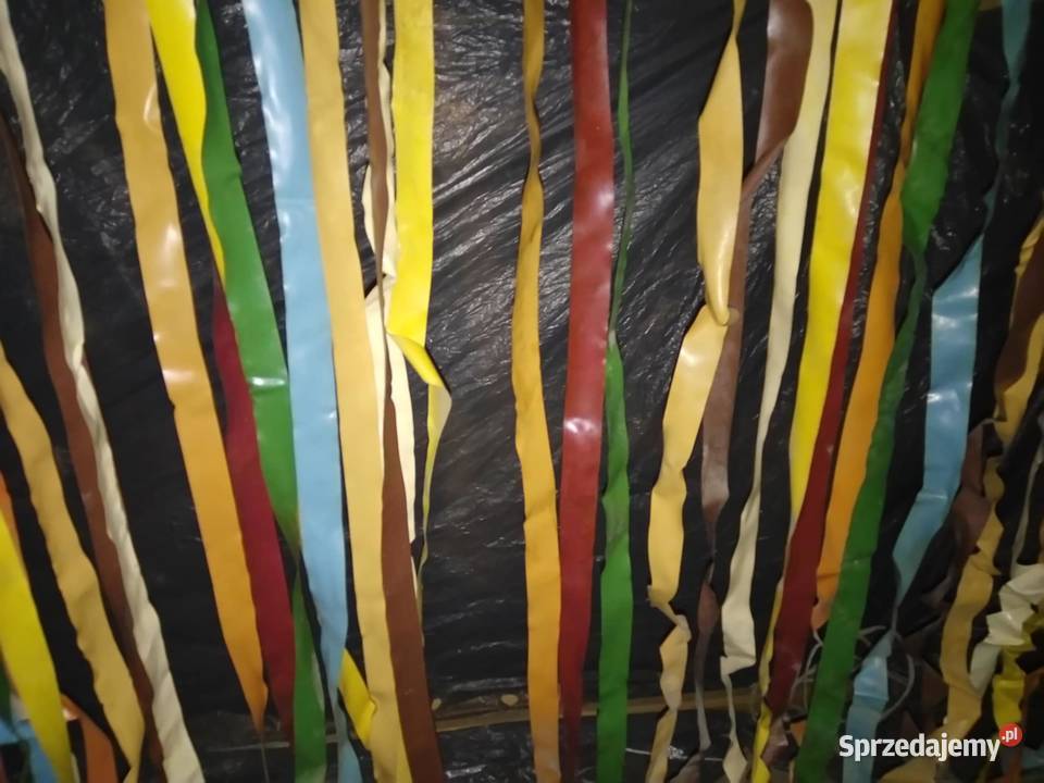 Zasłona drzwi drzwiowa paskowa w paski kolorowe Łódź