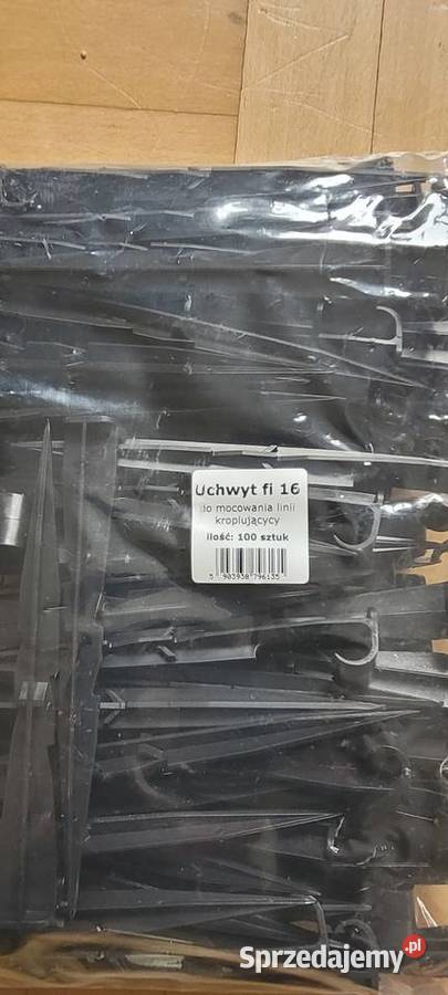 Uchwyty do linii kroplującej na rurę fi16mm 100 Łódź