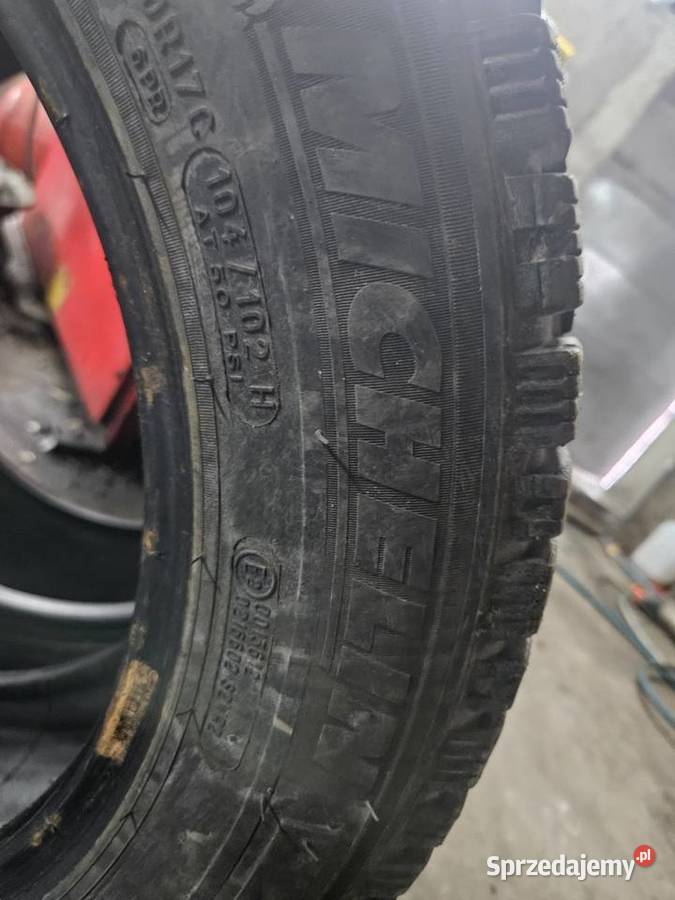 Opony zimowe do busa 4x Michelin Agilis Alpin sprzedam