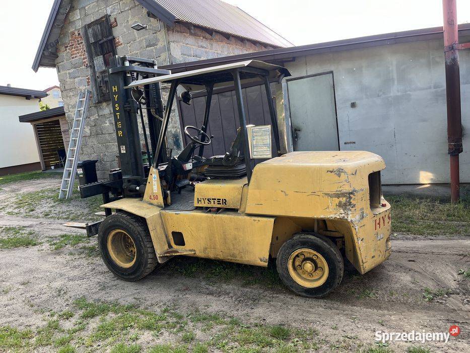 Wózek widłowy Hyster H450XL Diesel 250 mtg wielkopolskie Tuliszków