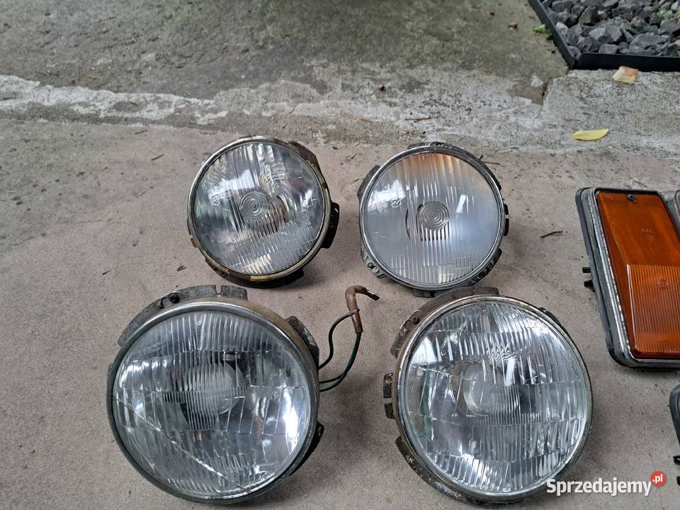 Oświetlenie przód tył Fiat 125p