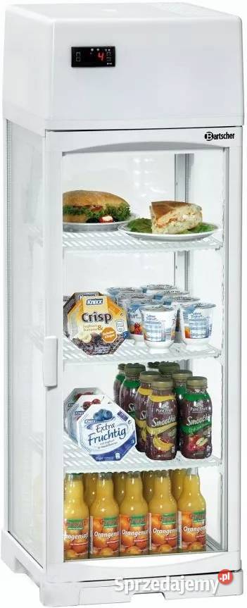 Witryna Chlodnicza Mini Slim 80L Bartscher Góra