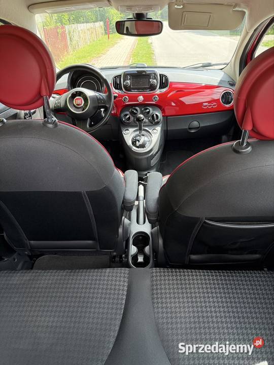 Fiat 500 AUTOMAT 14 b 2016r Zadbany Chełm