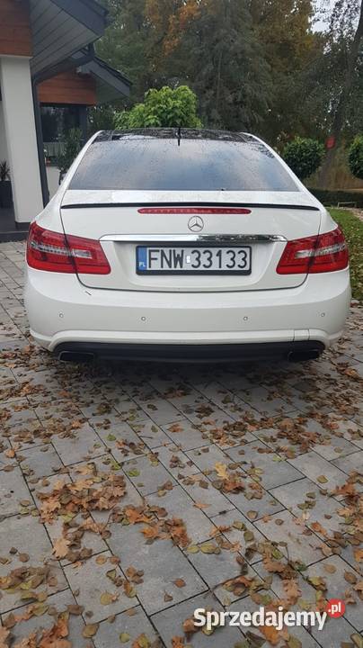 Piękny Mercedes E350 CDI Pakiet AMG 2009r Nowa Sól
