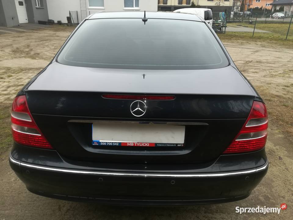 MERCEDES E211 AUTOMAT 18i 2003r SEDAN SERWIS Bydgoszcz