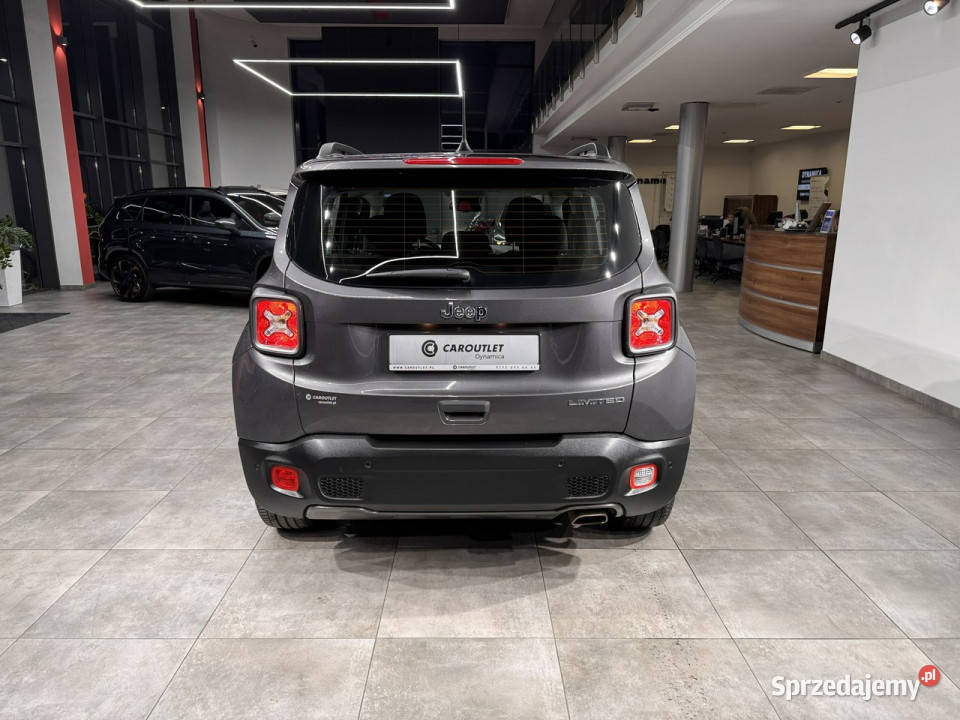 Jeep Renegade VAT 23 Limited 133T 150 DCT 2019 r immobilizer Myślenice