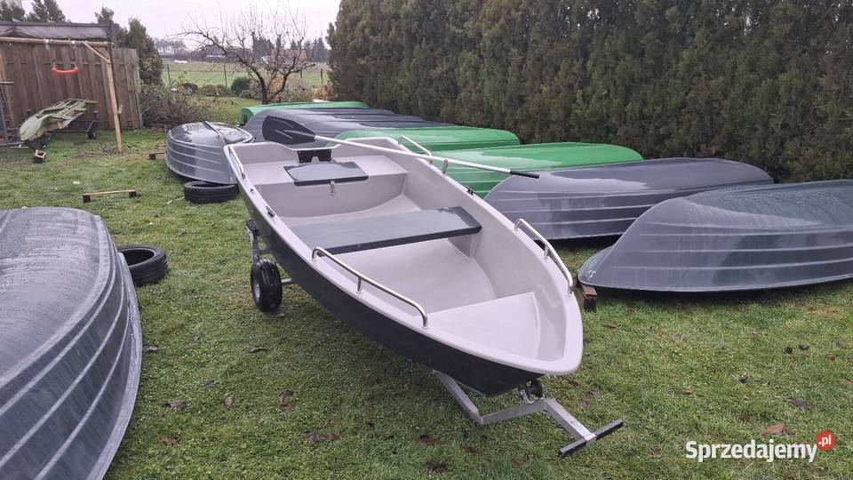 Łódź wiosłowa łódka wędkarka wielkopolskie Kąkolewo