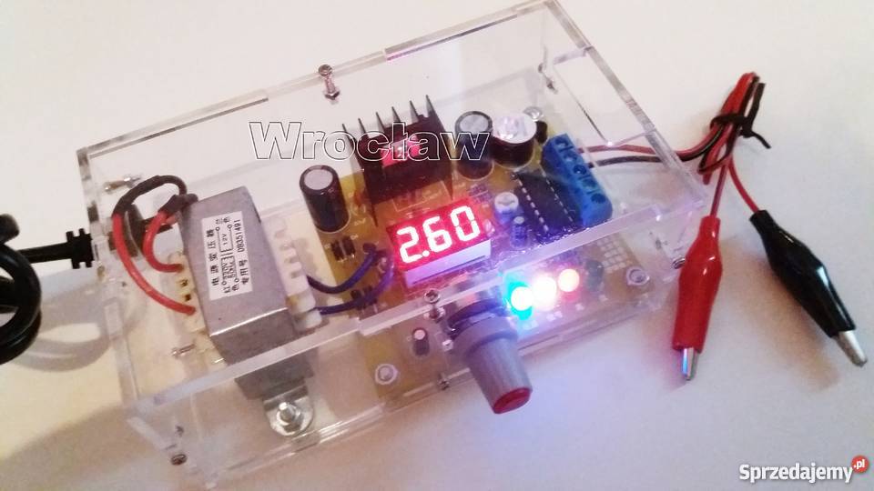 Regulowany zasilacz warsztatowy 125142 volt Części i akcesoria Części i akcesoria Wrocław