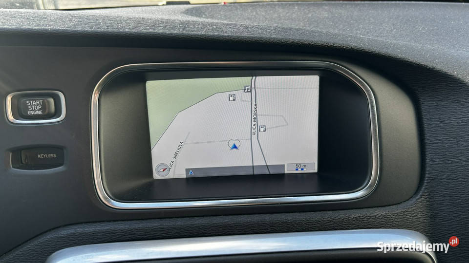Volvo V40 16d 115 D2 PółSkóry Navi LED Keyless I światła przeciwmgielne V40 Gdynia