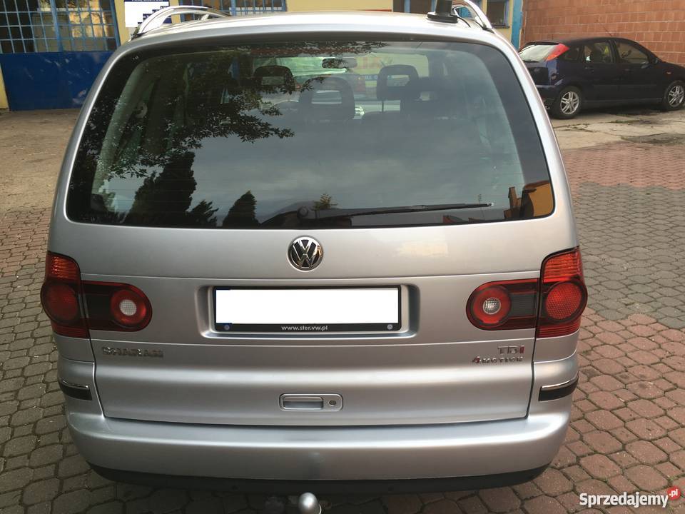 VW SHARAN 2008 19 TDI AUTOMAT ZADBANY bezwypadkowy Białobrzegi
