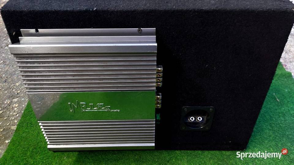 Skrzynia basowa wzmacniacz Zestaw Car Audio Wzmacniacze Tarnowo Podgórne