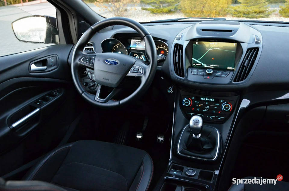 Ford Kuga 15 150 STLine Serwis Ideał II 2012 Ostrów Mazowiecka