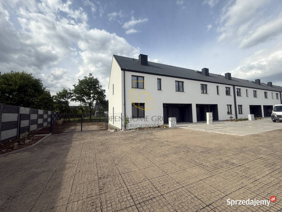Szereg 15 Wrocławiem Garaż Gotowy 211m2 Wilczyce sprzedam