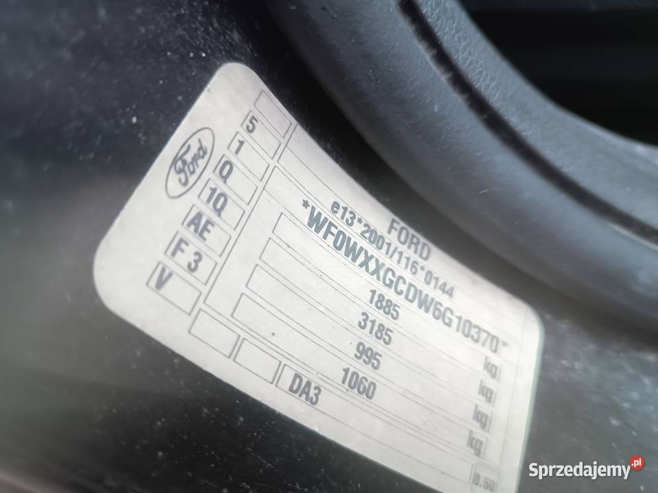 Ford Focus MK2 zderzak przód przedni czarny F3 śląskie Częstochowa