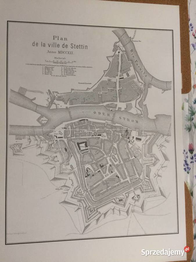 1265 Plany I Mapy Szczecina XVII Do XX Wieku 3 Szczecin