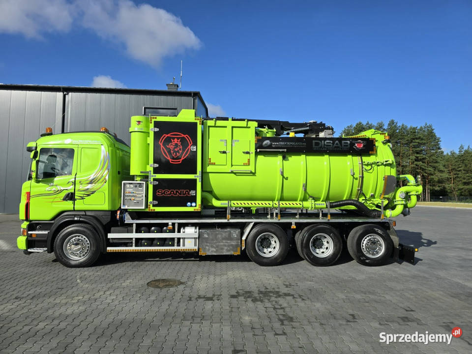 Scania Disab Centurion P2109 Ładowarka próżniowa Samochody ciężarowe Daleszyce