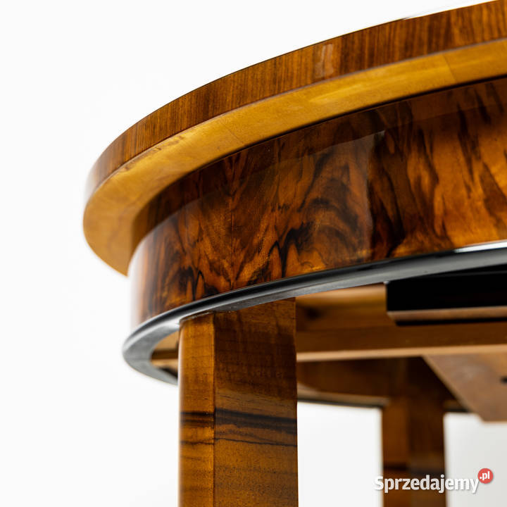 Okrągły Stół Art Deco Modernizm Lata 50 Vintage Swarzędz