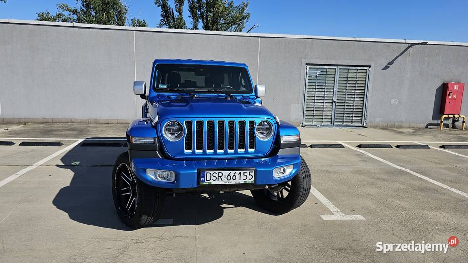 JEEP WRANGLER SAHARA 4xE LIFT 45 TERAFLEX SALON automatyczna dolnośląskie Środa Śląska