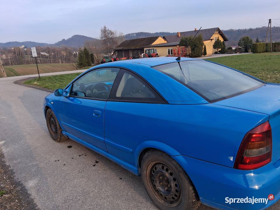 Opel Astra G Coupe 2000 r 18 16v z benzyna z Babica