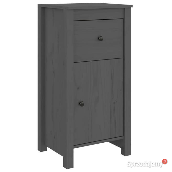 Szafka szara 40x35x80 lite drewno sosnowe Warszawa