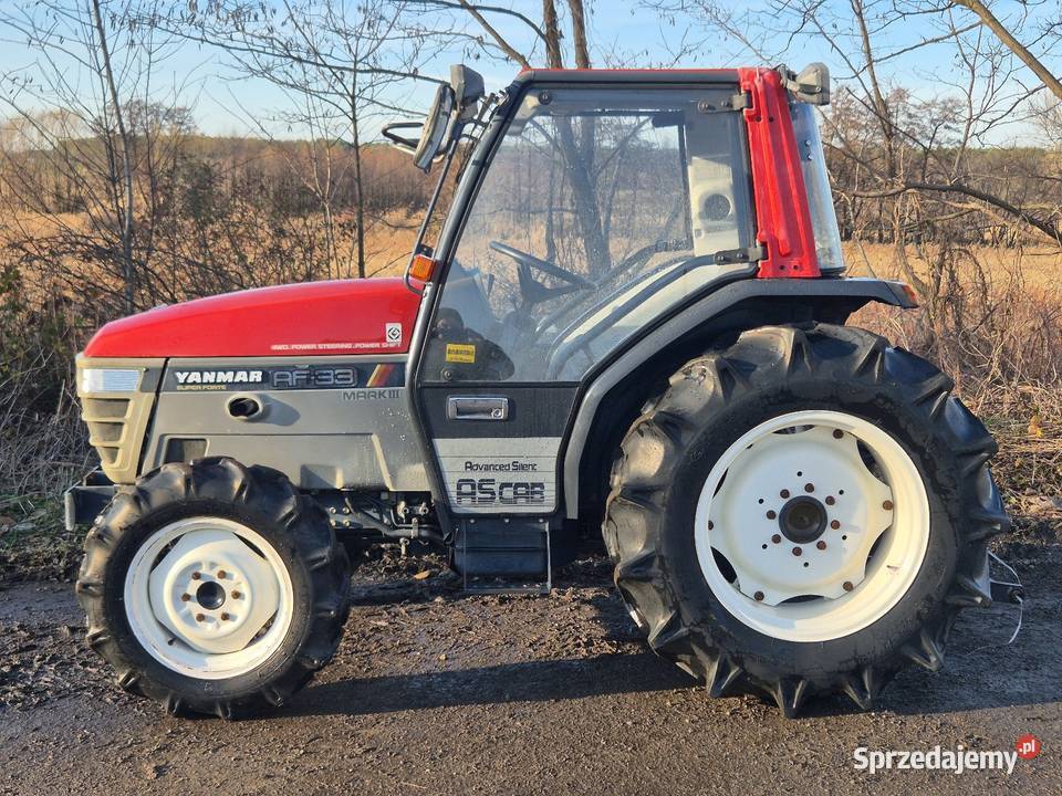 Traktorek YANMAR AF33D 33 44 Wspomaganie Radio Ciągniki Małuszyn