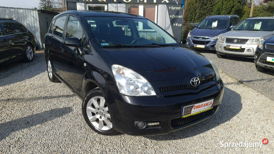 Toyota Corolla Verso SPRZEDANY 18 Benzyna Gaz Świdnica