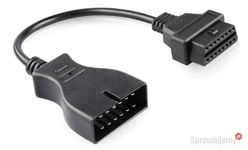 NOWY adapter przejściówka OBD 12PIN do 16PIN