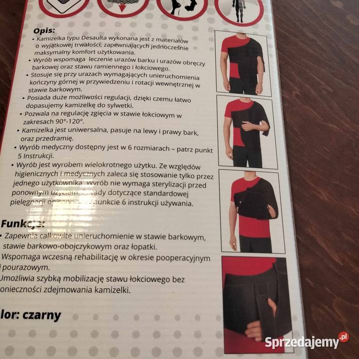 ortezakamizelka ortopedyczna Pozostałe Wieruszów