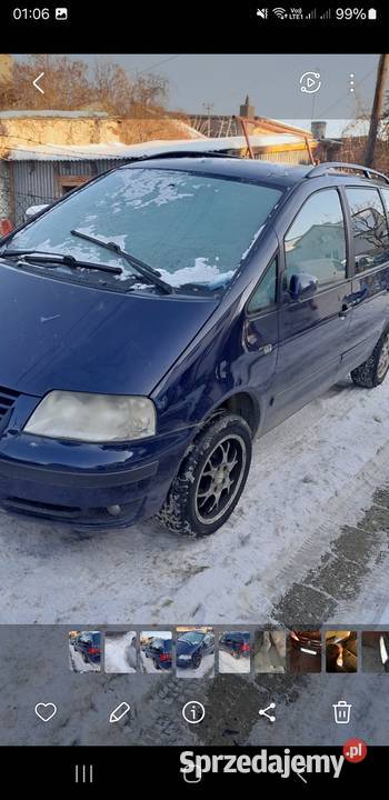 Vw Sharan 18 turbo benzyna gaz manualna Sharan lubelskie Lublin