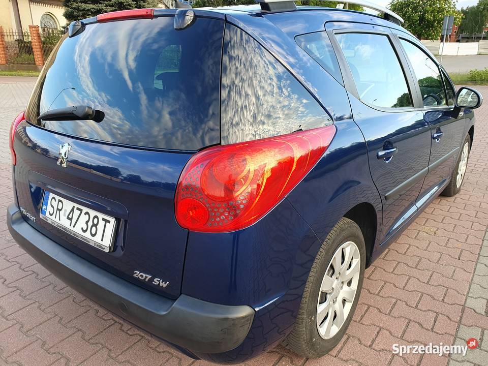 PEUGEOT 207 SW 14 2009 163 Stan 162800km Katowice