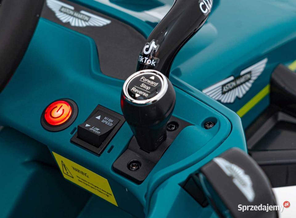 Formuła 1 na akumulator Aston Martin dzieci 24V Warszawa