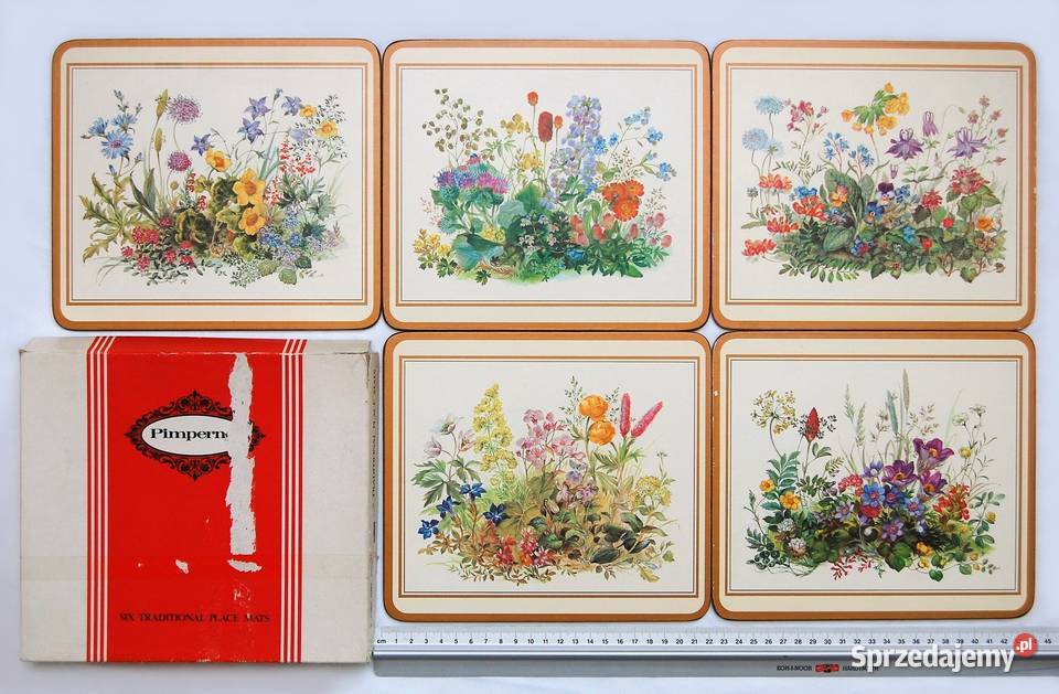 Pimpernel Portmeirion UK podkładki na stół Lublin