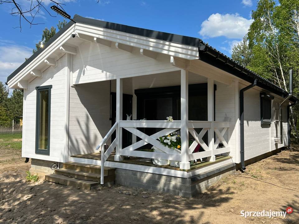 Domek drewniany z bali Majorka 57m2 Włocławek