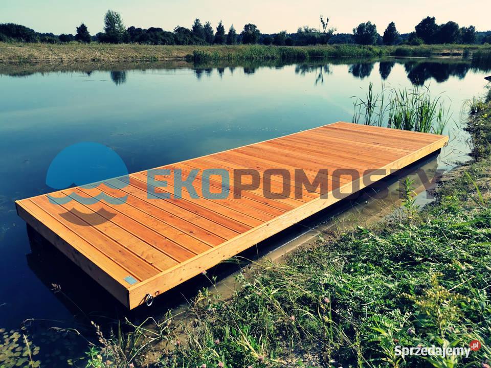 RĘKI Pomost pływający platforma pływająca 6x2m Ełk sprzedam