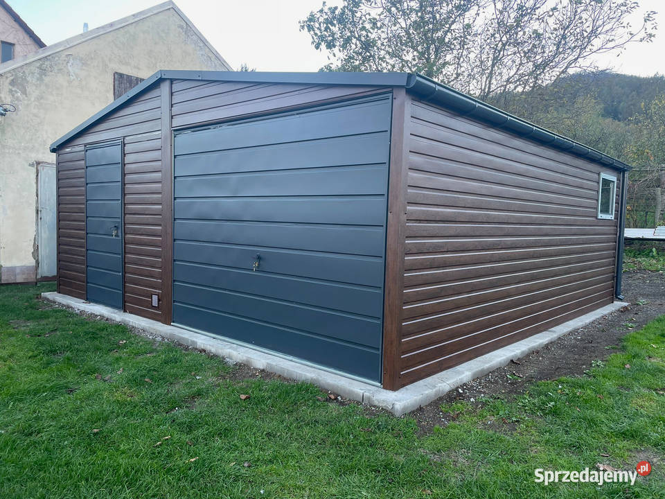 Garaż Blaszany Blaszak dwuspadowy drewnopodobny mazowieckie Radom