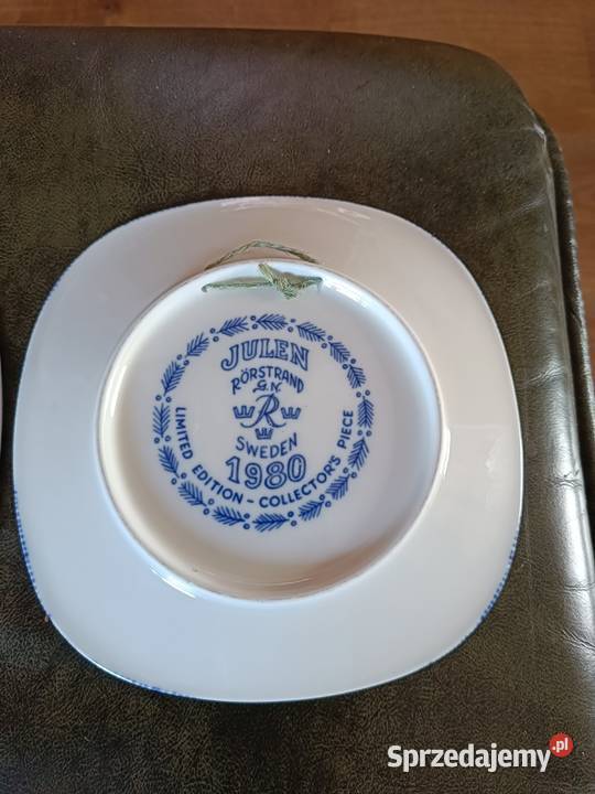 Talerze myśliwskie okolicznościowe szwedzkie kujawsko-pomorskie Lipno