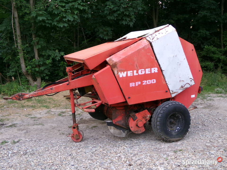 Prasa welger rp 200 rp 12 blanchot rollant 46 44 Rolnictwo małopolskie