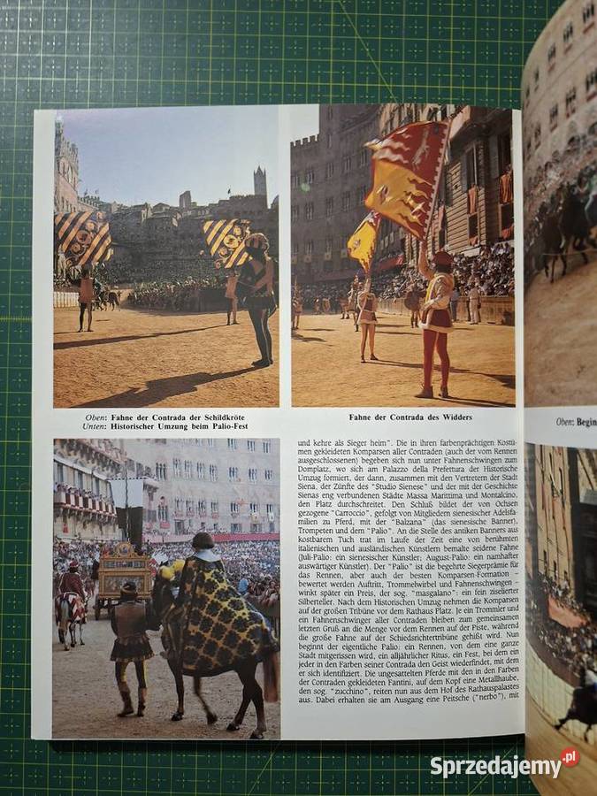 Ganz Siena Die Contraden und der Palio Piero małopolskie Kraków