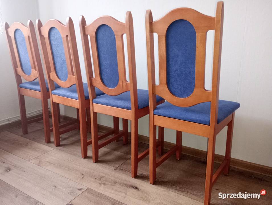 Krzesła do jadalni salonu sztuk 4 95cm Krzesła Szczecin