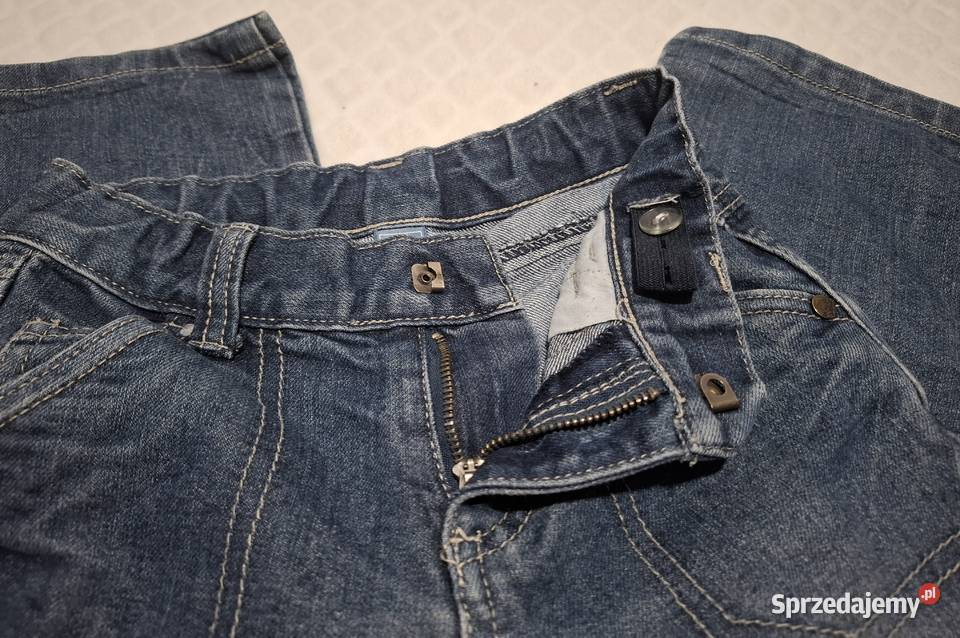 Krótkie spodenki dżinsowe niebieskie Takko Czeladź