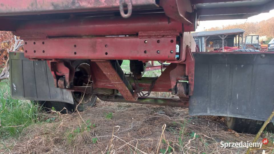 Przyczepa jedno osiowa wywrotka sam Przyczepy rolnicze Maszyny rolnicze pomorskie Wejherowo
